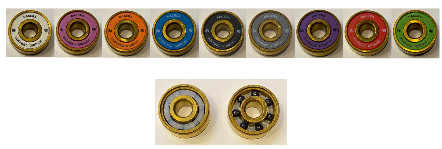 Racera Jaguar 8 Hybrid Ceramic Skate Bearings (set of 16)